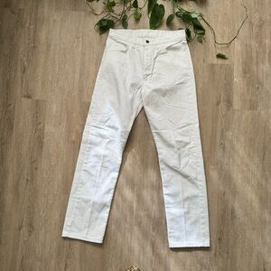 White Vintage Levi’s 505s